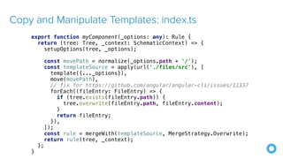 A Gentle Introduction to Angular Schematics - Angular SF 2019 | PDF