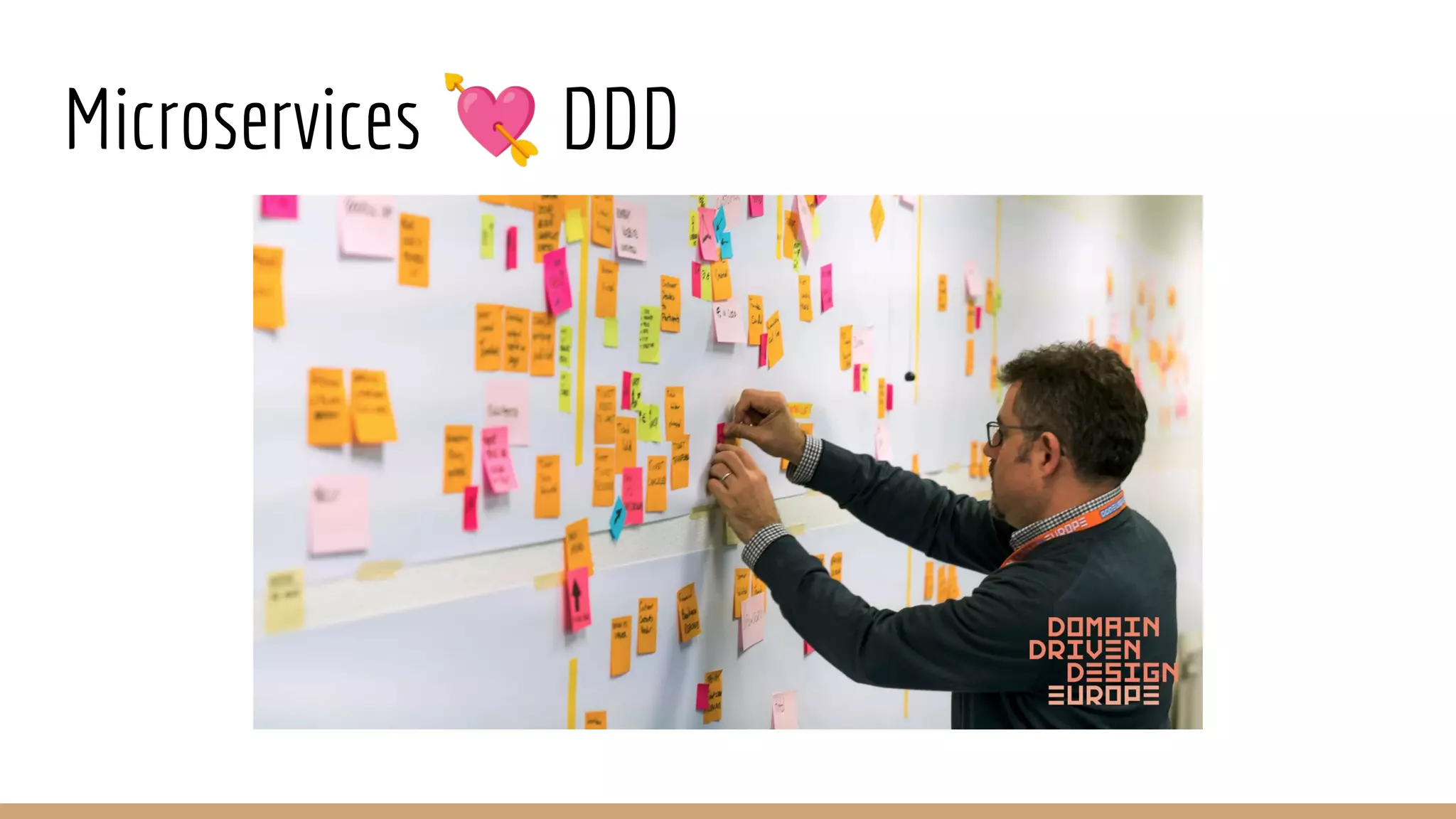 Microservices 💘 DDD
 