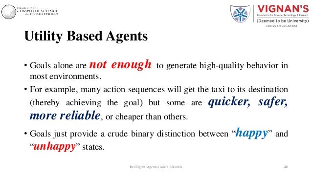 Intelligent Agents Intelligent Agents