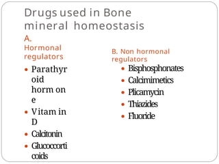 Agents affecting Bone and Mineral Homeostasis.pptx