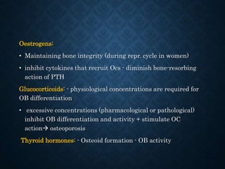 Agents affecting mineral ion homeostasis and bone turnover | PPTX
