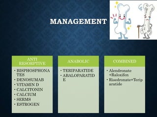 Agents affecting mineral ion homeostasis and bone turnover | PPTX