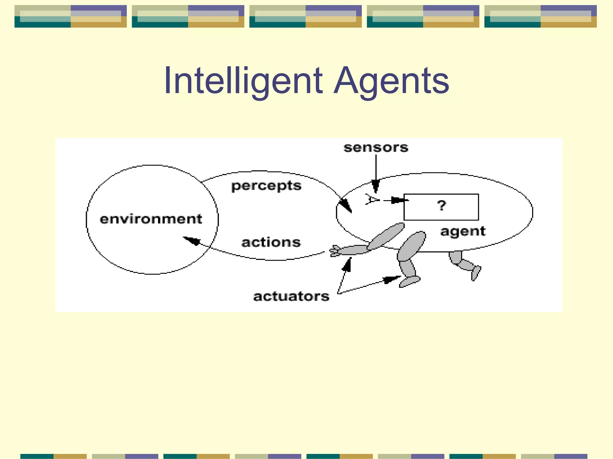 Intelligent Agents
 