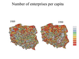 Complex Systems DynamicsThe Polish reformBalcerowicz plan introduced in 1990 transformed the economic system from ineffective central planning to a free market economy 