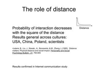 Influence and Change, Genocide Prevention, Columbia U.Dynamics Chose an individual, check if this individual will change his/her opinionEach individual adopts the opinion, that is prevalent among his/her neighbors 