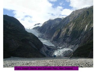 Franz Joseph Glacier and Outwash Plain, New Zealand
 