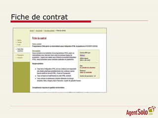 Fiche de contrat 
