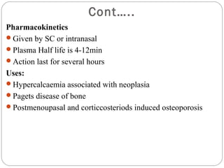 Agents that affect bone mineral homeostasis paul | PPT