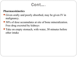 Agents that affect bone mineral homeostasis paul | PPT