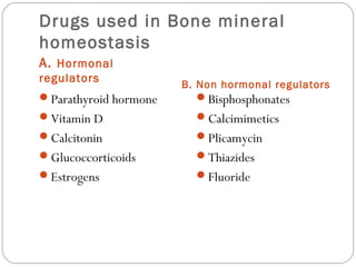 Agents that affect bone mineral homeostasis paul | PPT