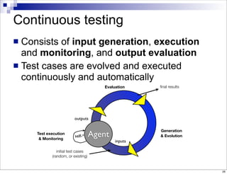 Agent testing | PDF