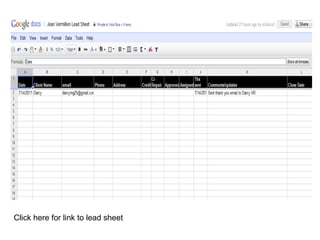 Click here for link to lead sheet

 