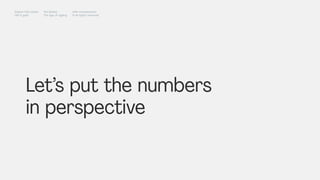 Let’s put the numbers
in perspective
Impact Hub Lisbon
Old is gold
Rui Quinta
The age of ageing
with-company.com
® all rights reserved
 
