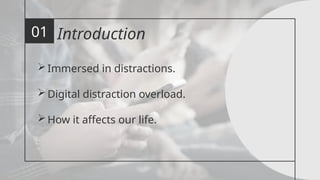 Age of distraction power point presenttion | PPT