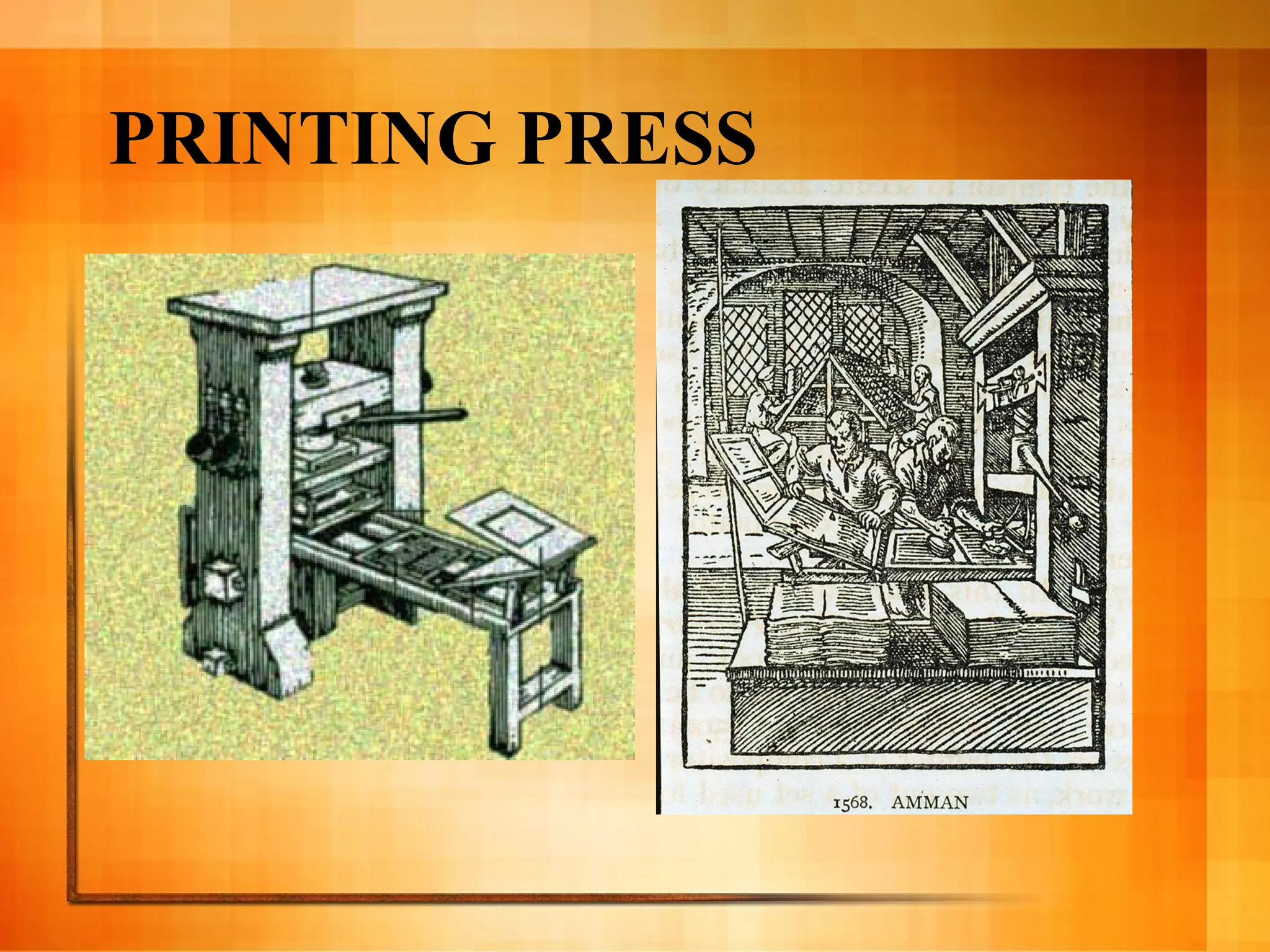 PRINTING PRESS 