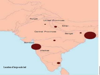 Location of large-scale ind
 