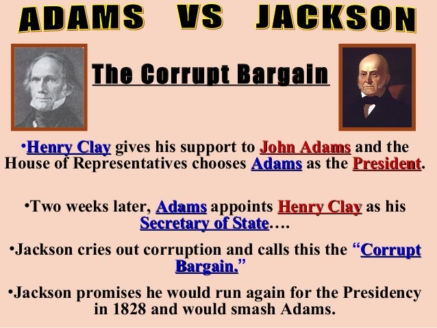 age of jackson elections of 1824 and 1828