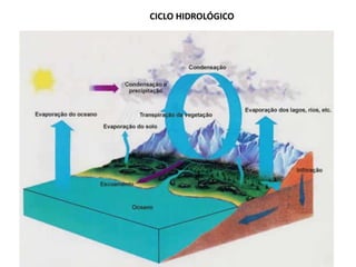 CICLO HIDROLÓGICO
 