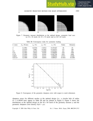 A Geometry Projection Method For Shape Optimization | PDF