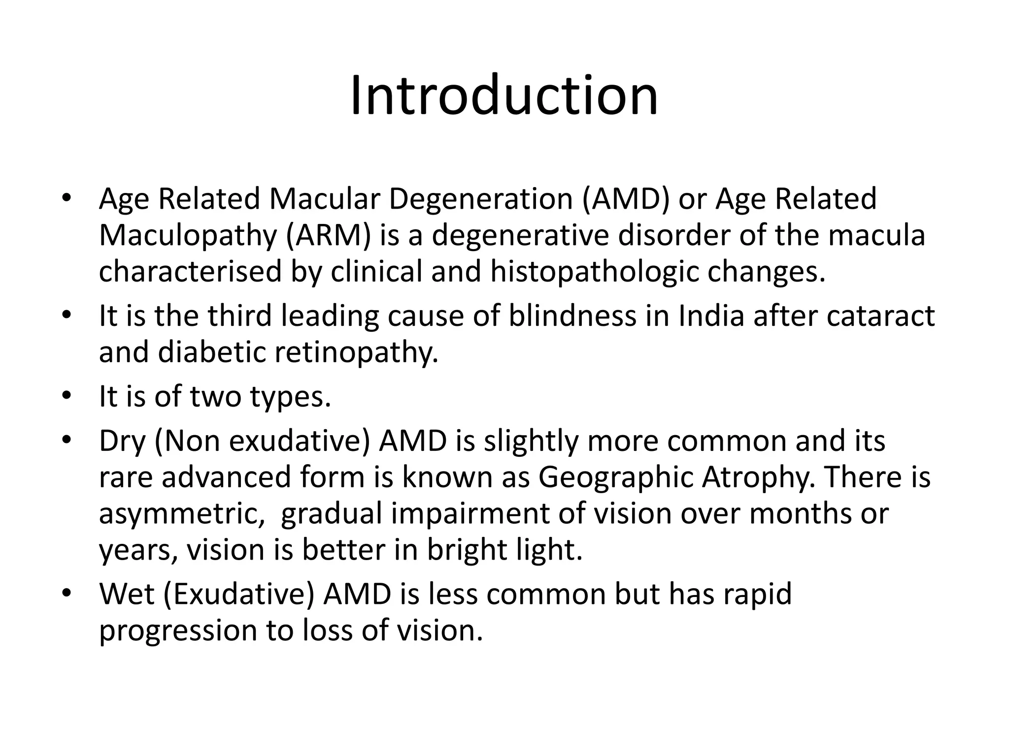 Age related macular degeneration | PPTX