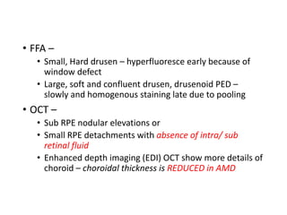 Window Defect Ffa Hyper Age related macular degeneration | PPTX