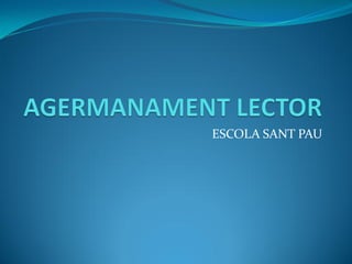 ESCOLA SANT PAU
 