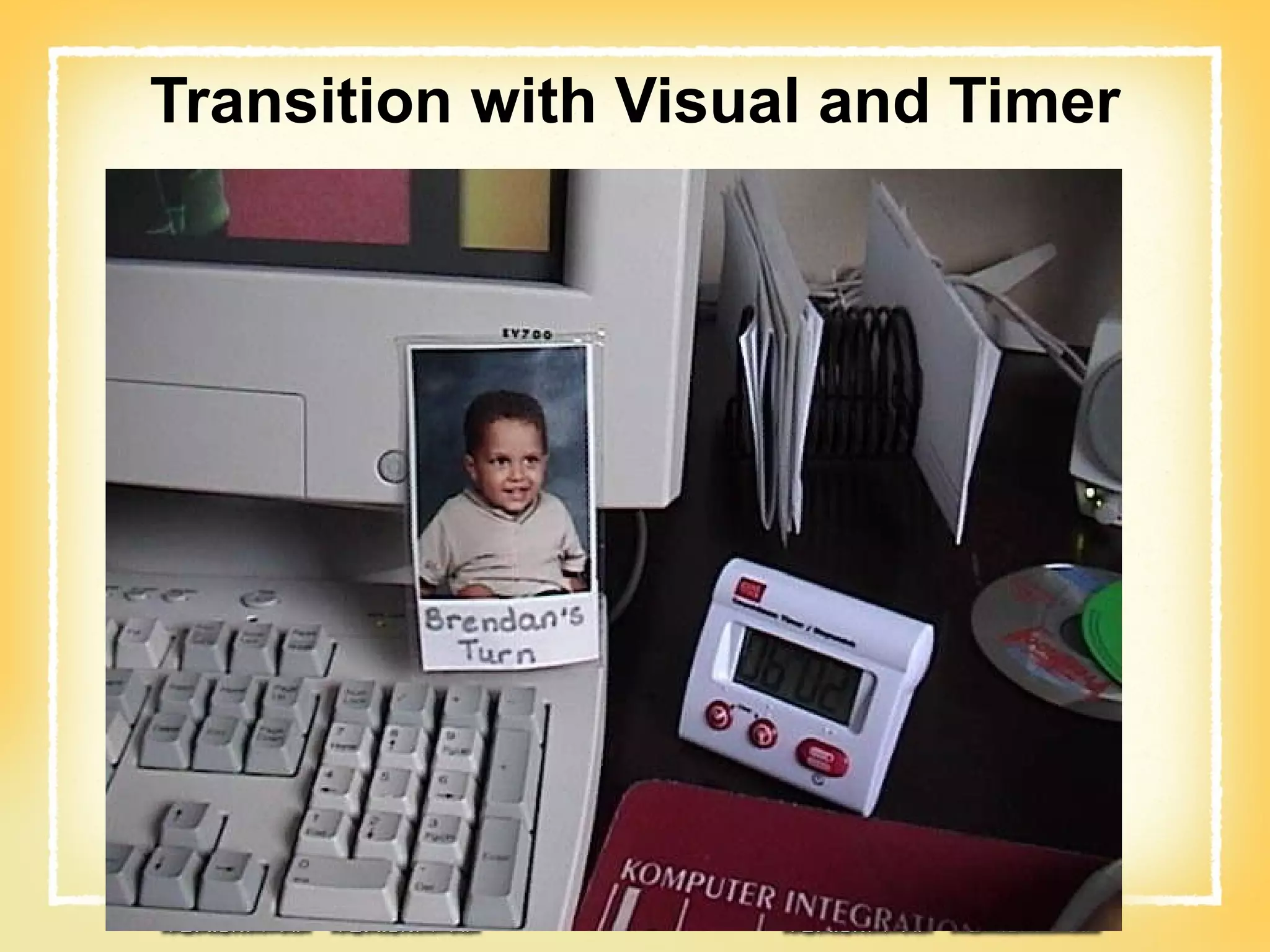 Transition with Visual and Timer 