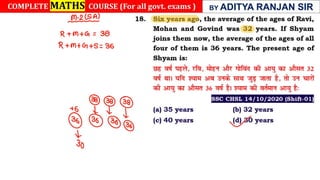 Ages (Class Notes).pdf  best notes by aditya ranjan sir