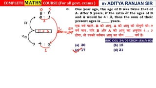 Ages (Class Notes).pdf  best notes by aditya ranjan sir