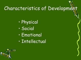 Ages & stages ppt | PPT