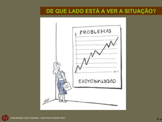 DE QUE LADO ESTÁ A VER A SITUAÇÃO? 