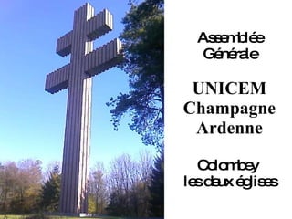 Assemblée Générale UNICEM Champagne Ardenne Colombey  les deux églises 