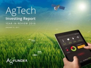 AGTECH FUNDING REPORT 2014: YEAR IN REVIEW | AGFUNDER.COM
 
