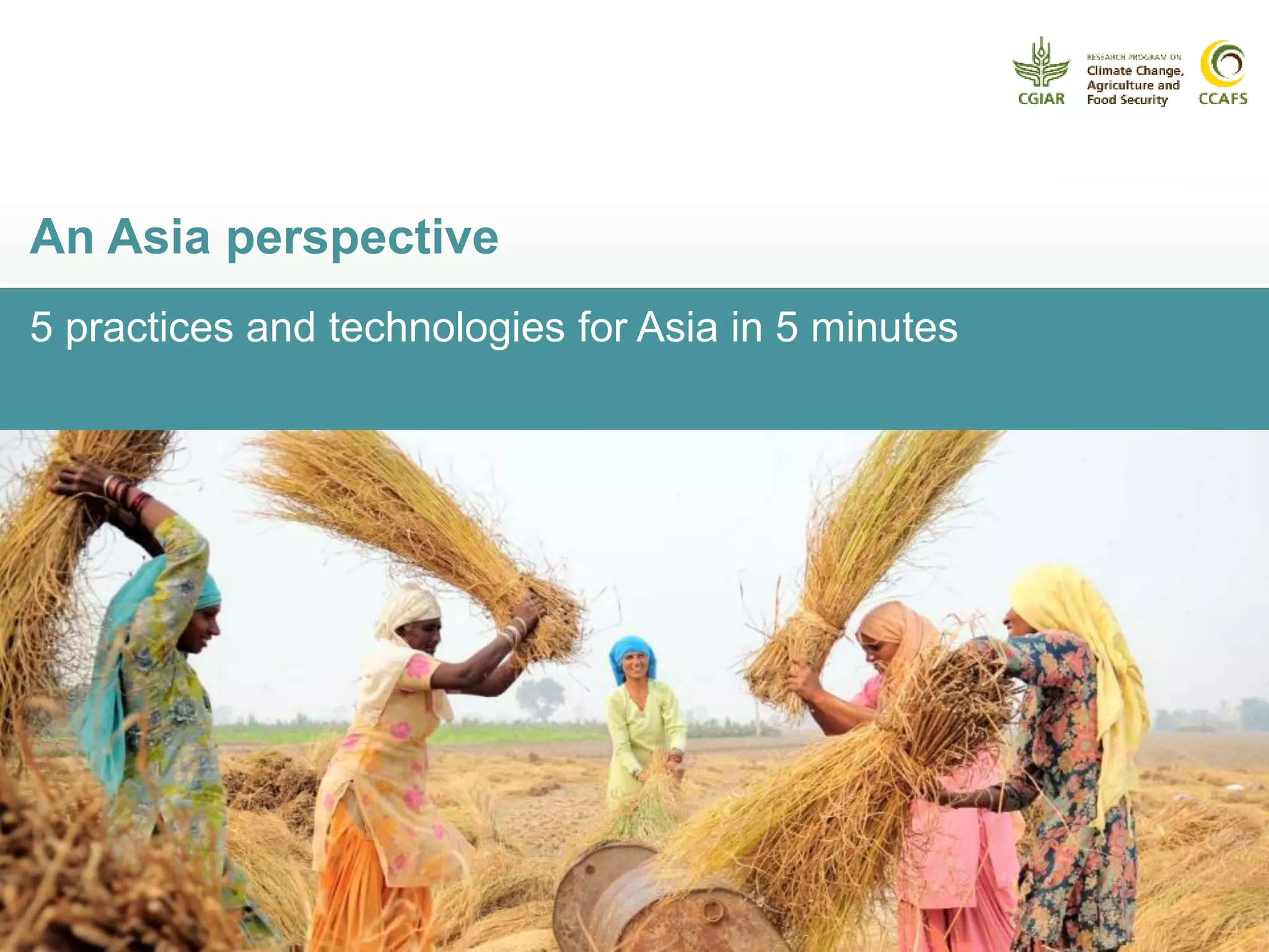 5 practices and technologies for Asia in 5 minutes
An Asia perspective