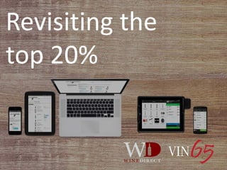 Revisiting the
top 20%
 