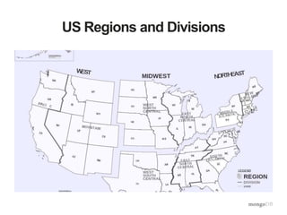 US Regions and Divisions
 
