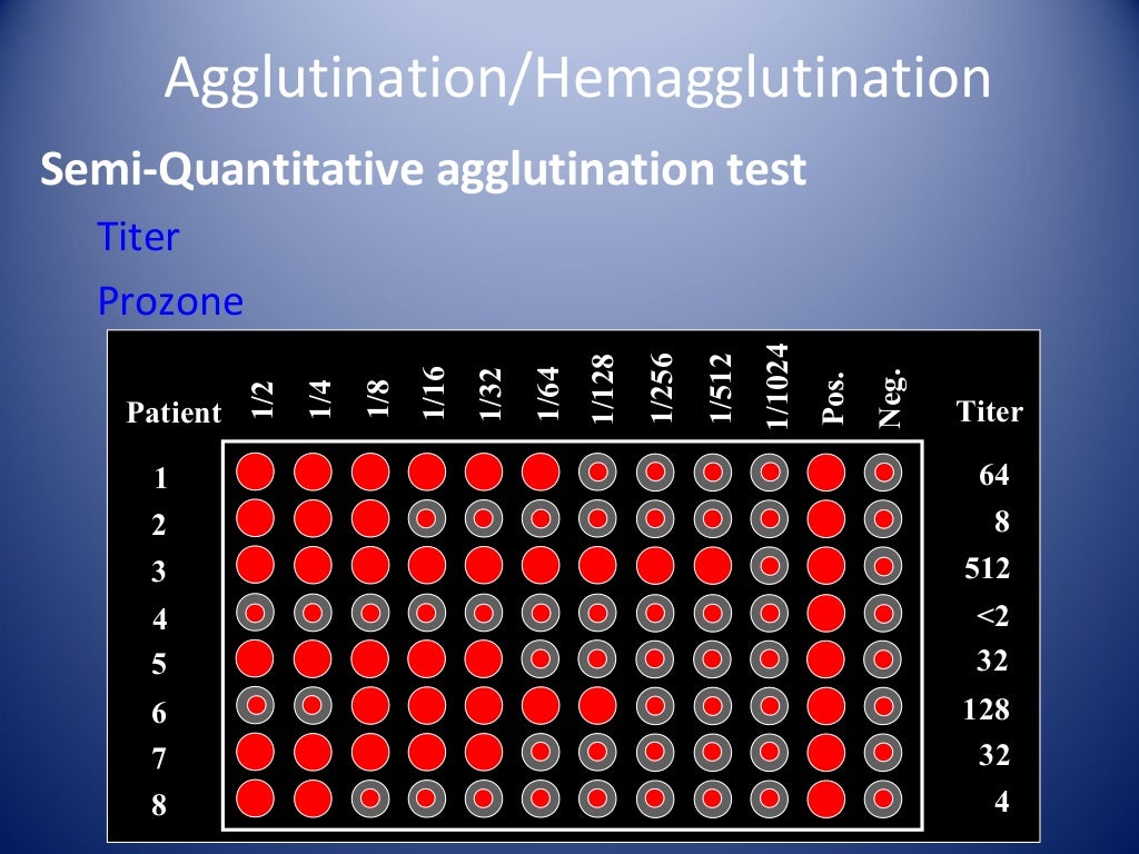 Agglutination
