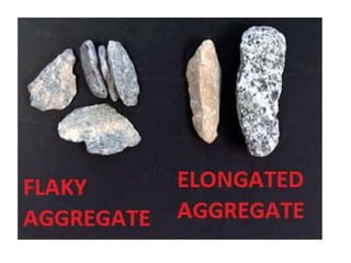 Aggregate - coarse aggregates, testing & limits | PPTX