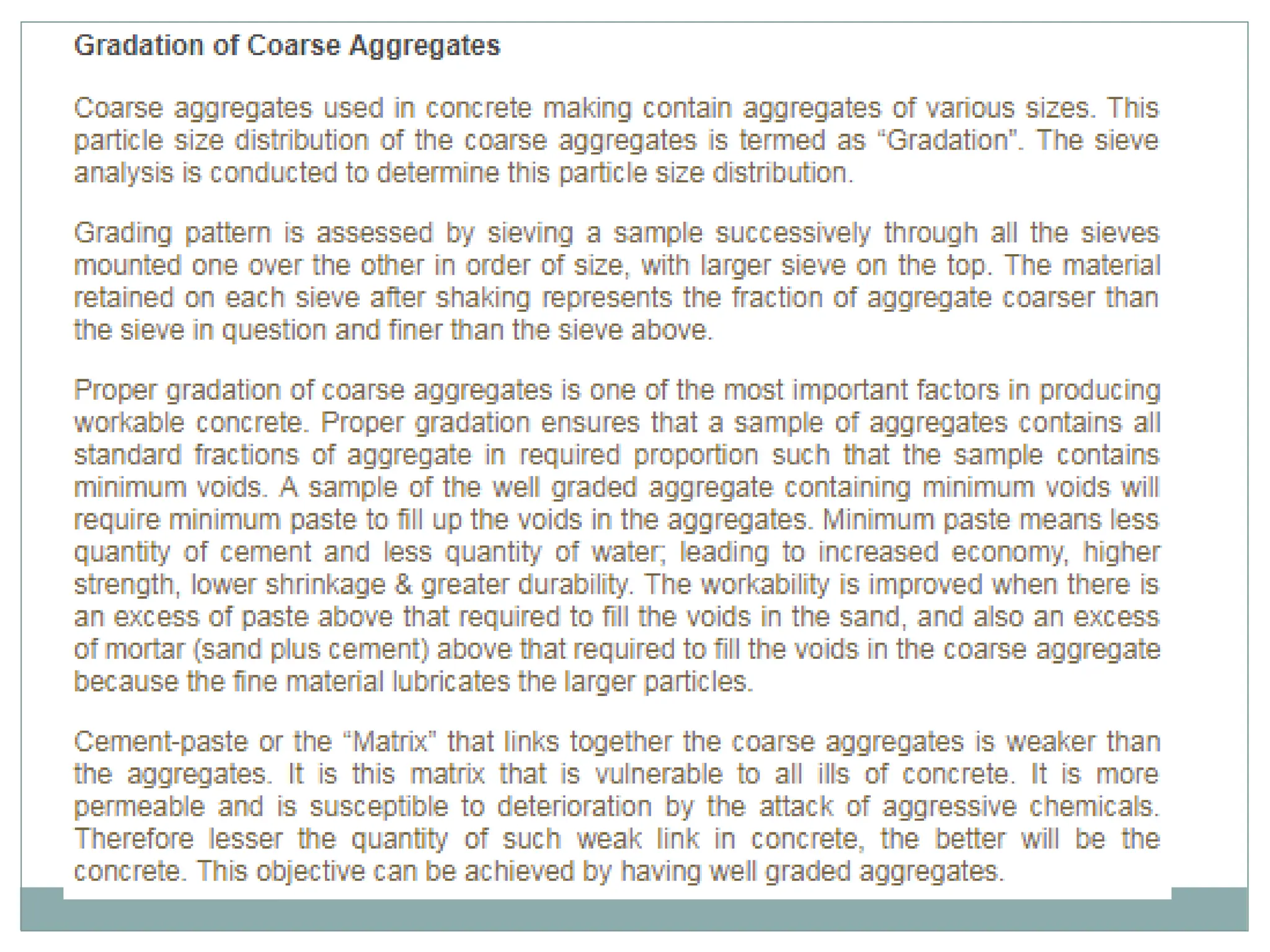 FINE AGGRGATE AND COARSE AGGREGATE IN CONCRETE | PPTX