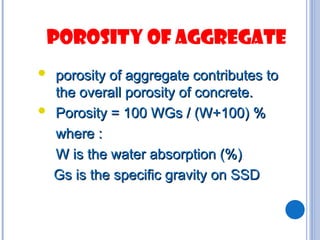Aggregate for concrete mixing work at the site | PPT