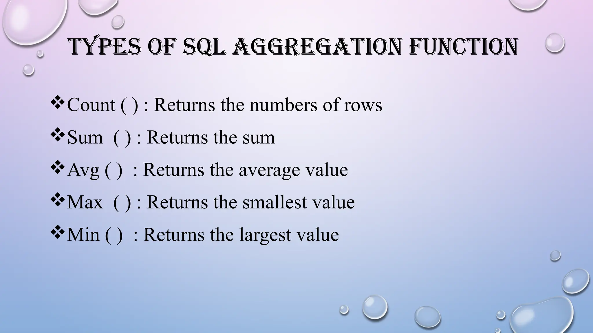 aggregatefunction-220420051702.pptx aggregate | PPT