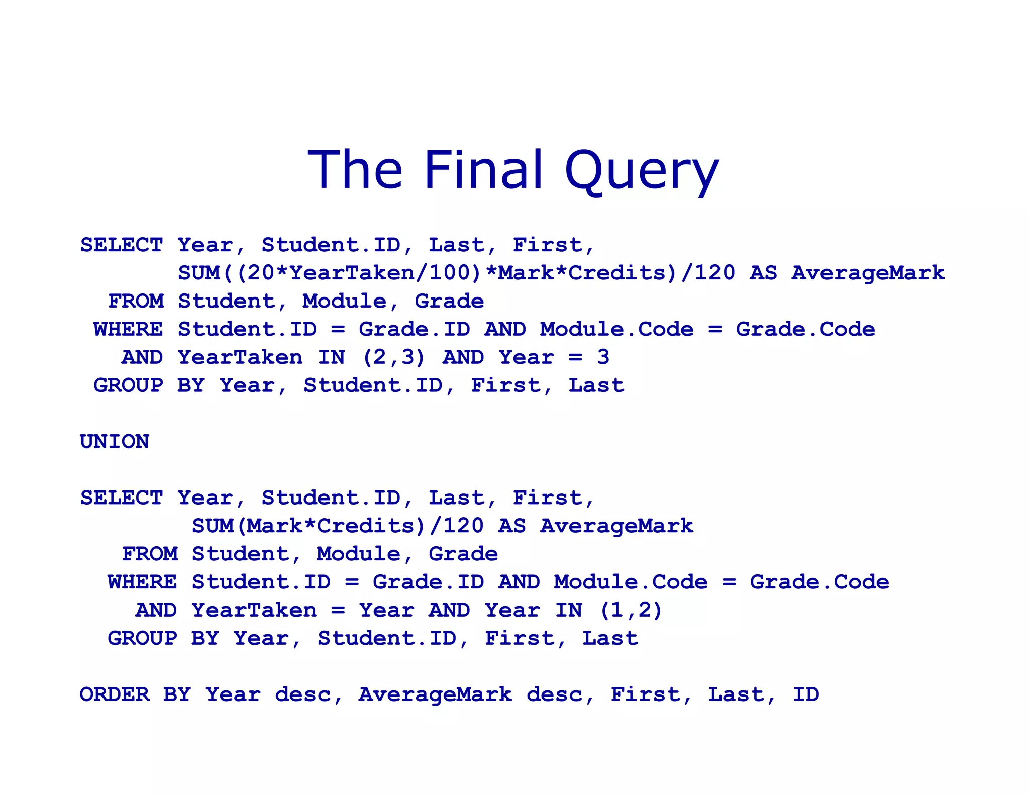 Aggregate functions in sql | PDF