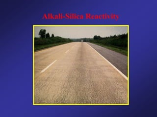 Alkali-Silica Reactivity
 