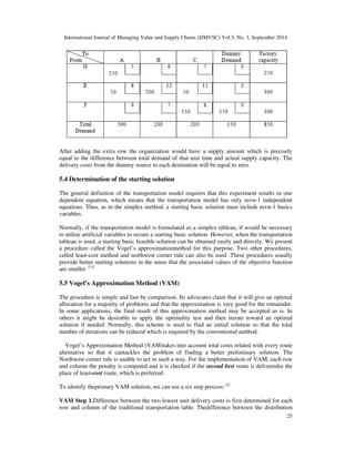 Aggregate planning using transportation method a case study in cable ...