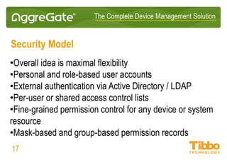 IoT Integration Platform
System Layers
17
 