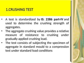 Aggregates notes in concrete technology. pptx | PPTX