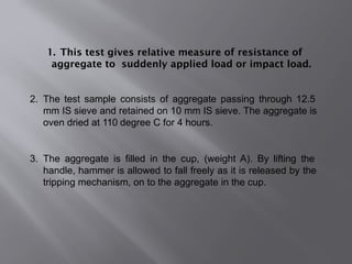 Aggregate Measure In Presentation on Aggregates, Aggregates types. | PPTX