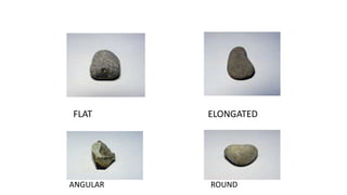 ANGULAR ROUND
FLAT ELONGATED
 