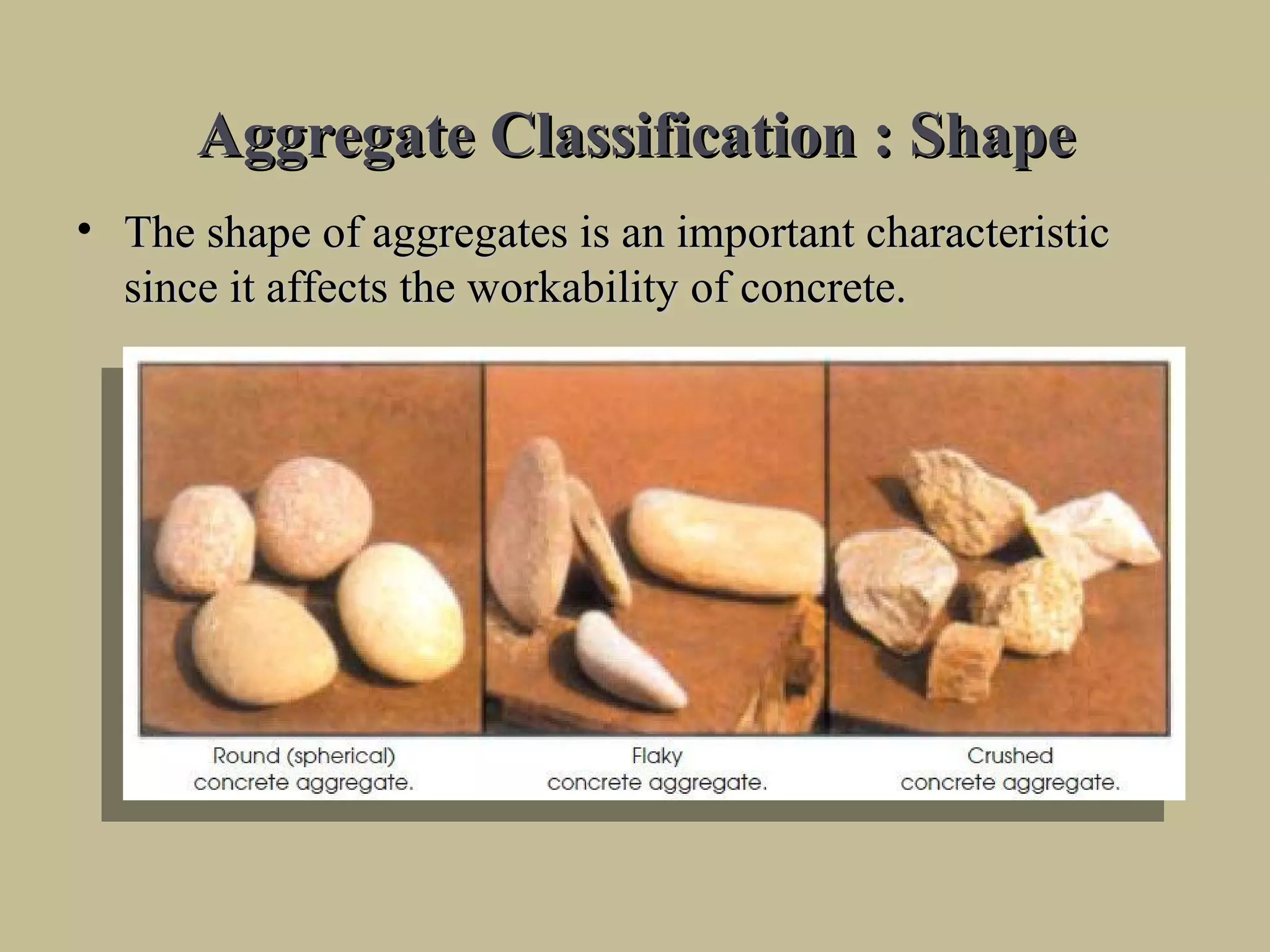 Aggregates of Concrete | PPT