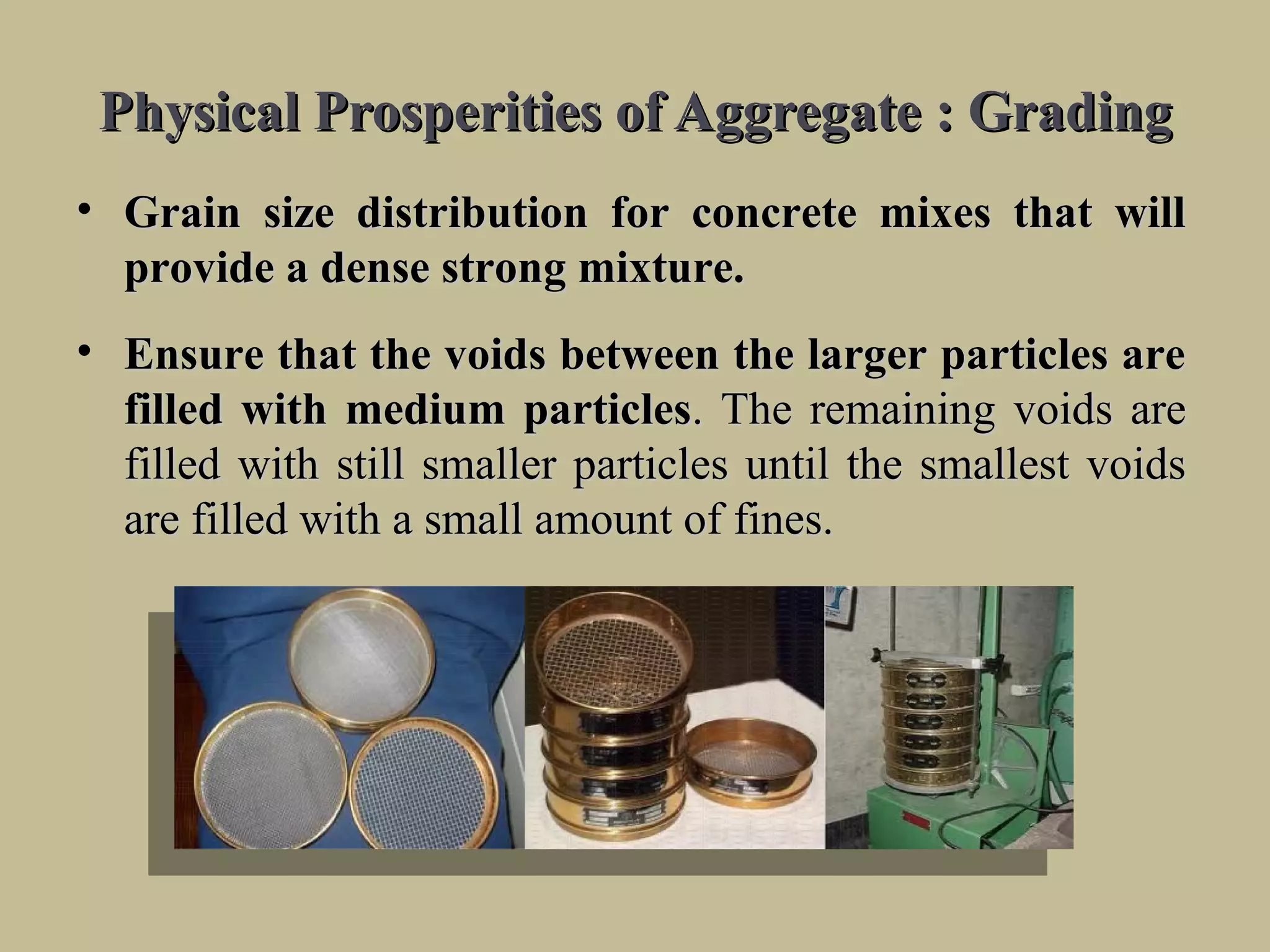 Aggregates of Concrete | PPT | Geology | Science